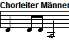 Chorleiter Männer